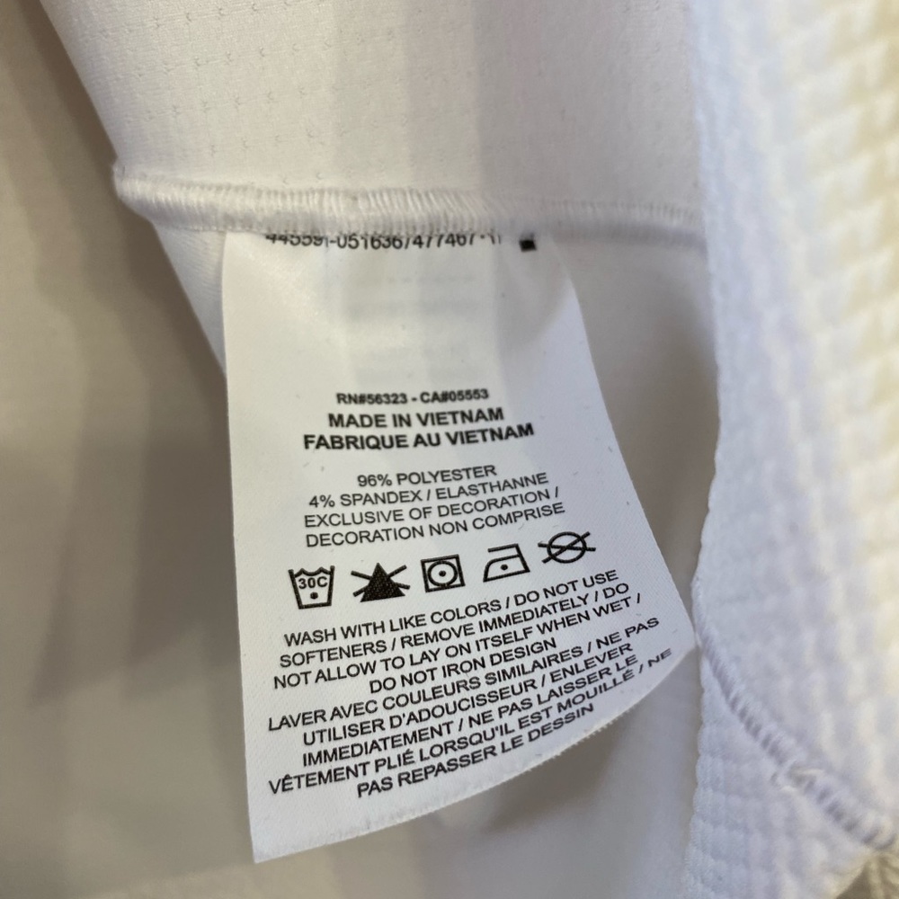Nike Dri-Fit 1/4 Zip - L white - Picture 6 of 6